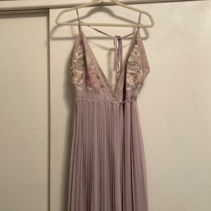 Mauve dress